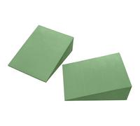 Bloque De Cuña Yoga | Wedge Espuma Altura Profesional Para El Ejercicio Papeta Inclinación Rodilla Del Ternero, Soporte Posterior PLATA SLANT PARA LA Pierna, La Pantorrilla, Tobillo Y Estiramiento Los