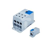 Bloque de distribución AL/CU 1-potencial 175A en 1x95-240 mm2 W6x10-50 mm azul AUX38503N 82124003 morek 4018841986762