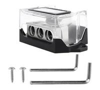 Bloque de Distribución, Bloque de Distribución 12V | Distribuidor de Suelo de 12V Llama a la Llama, Amplificador estéreo, Terminales y Extremos de la Batería, Terminal de Circuito de Tierra para SUV