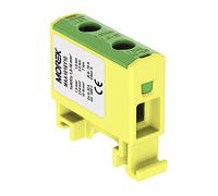 bloque de distribución F. Al/CU Adecuado 1,5 - 16 mm2 Amarillo de verde 1pol. 1000 V AC/DC Pinza aislada OTL 16 maa1 016y10 morek 3750