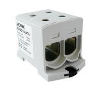 bloque de distribución F. Al/CU Adecuado 4 x 25 - 150 mm2 gris 1pol. 1000 V AC/DC Pinza aislada OTL 150 - 2 maa2 150 a10 morek 4191