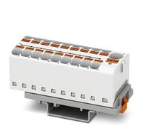 Bloque de distribución PTFIX 10/18x4-ns35 wh, conexión 3273648