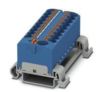 Bloque de distribución PTFIX 10/18x4-ns35a BU, azul BEA 3273770