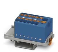Bloque de distribución PTFIX 6/12x2,5-ns35 bu, azul BEA 3273090