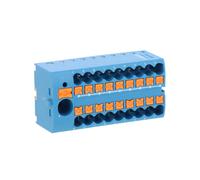 Bloque de distribución PTFIX 6/18x2,5 BU, azul BEA 3273376