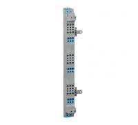 Bloque de distribución VX3 4P 63A/4 fila vertical/405024 ELEMP