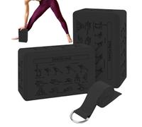 Bloque De Ejercicio | Ligero De Alta Densidad 2 Piezas,Bloques Espuma Para Pilates Y Gimnasia - Para Entrenamiento Estiramiento Equilibrio Flexibilidad Principiantes Adultos Hogar Estudio Gimnasio Via