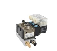 Bloque de electroválvula 3V310-10-NC normalmente cerrado con silenciador, base de colector, accesorios, 12 V CC, 24 V CA, 110 V CA, 220 V, 3 puertos(DC24V 6mm fittings,7 Stations)