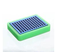 Bloque de enfriamiento de aluminio de 96 pozos - Enfriador de PCR para tubos de PCR de 0,2 ml, rayas y placas de 96 pocillos