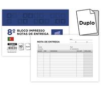 Bloque de entrega duplicado 105X155 mm