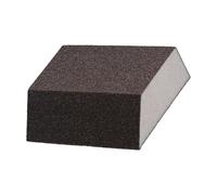 Bloque de esponja de lijado para azulejos de pared de grano 60240 para aplicaciones de pulido y molienda, almohadilla de papel de lija flexible en seco para madera, metal, pintura, plástico (grano 60)