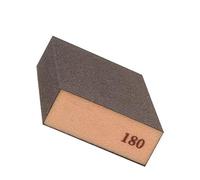 Bloque de esponja de lijado para molienda de pared, grano 36-220, almohadilla de espuma abrasiva húmeda y seca para madera, metal, pintura, plástico, yeso, papel de lija reutilizable (1 unidad)