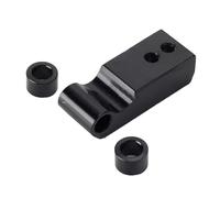 Bloque de extensión de faro delantero para motocicleta compatible con Harley FXBB Street Bob 2018 en adelante, FXST Softail Standard 2020-2022. Soporte para Faros Delanteros