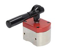 Bloque de fijación magnético con imán de encendido y apagado, 300 kg, soporte de interruptor de fuerza de retención resistente, abrazadera de soldadura para proyectos de soldadura