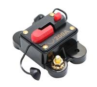 Bloque de fusibles en línea for audio de automóvil de 12 V-24 V CC, protector de sobrecarga del motor, 12 voltios for disyuntor marino, SUV, automóvil con reinicio manual(50A)