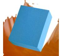 Bloque de goma para afinación de esquí: limpiador de bordes abrasivo de doble grano, borrador de óxido para reparación de bordes de acero, piedra de amolar de precisión para acabado de pulido | Kit de