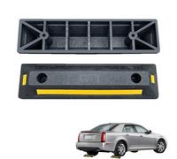 Bloque de Goma para neumáticos de estacionamiento, tapón de Piso para vehículos de Garaje en acera | Tapón de Rueda para Garaje de Coche,Tapón de Rueda de para Coches, Camiones, autobuses, Remo