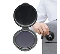 Bloque de huellas dactilares portátil - Identificador sin tinta | Dispositivo de suministros notarios para seguridad de identidad, escuelas, artesanía, sellos de documentos, herramienta de ve