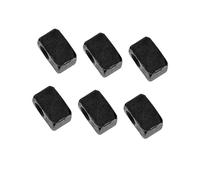Bloque de Inserción para Puente de Guitarra Eléctrica 6 Piezas Negro