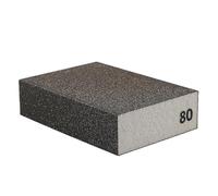 Bloque de lija con esponja lijado (120-1000 rejillas), malla for lijar ladrillos, paredes metal, madera, eliminación óxido, pulido, reparación y descontaminación Para Metal, Madera Y Pared