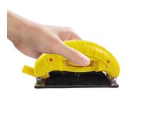 Bloque de lijado a mano, bloque de lijado húmedo, mango ergonómico, soporte ajustable, herramienta de molienda para muebles húmedos y secos, pintura, vidrio, azulejos, hormigón automotriz