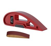 Bloque de lijado a mano, gancho de bloque de lijado a mano - Bloques de lijado contorneados de aleación de aluminio | Placa de soporte de gancho para sander pad para carpintería,