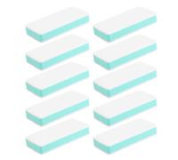 Bloque de lijado de 10 piezas, esponja de de doble cara de grano 1000/5000 9 * 4 * 1,3 cm * 3,5 * 1,6 * 0,5 pulgadas Almohadillas de papel de lija de espuma Bloque de lijado