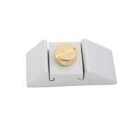 Bloque de lijado de aleación de aluminio con tornillos de cobre, para | Soporte de papel de lija Bloque de lijado Amoladora de borde Herramienta de pulido Abrasivo (B)
