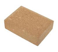 Bloque de Lijado de Corcho para Cuero Diy, Cuña Pequeña | Color Caqui, Partículas de Roble, Ligero y Portátil, Práctico para Pulido Artesanal y Trabajo Manual