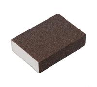 Bloque de lijado de espuma de grano progresivo 60 80 120 240 para alisar superficies rugosas, preparación de acabados y mezcla de bordes (60#)