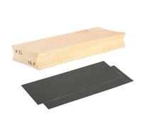 Bloque de lijado de madera pulida para guitarra fret nivelación diapasones luthierer herramientas con papel de lija guitarra reparación conjunto de herramientas