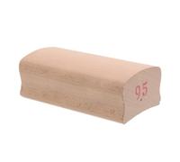 Bloque de Lijado de Radio 9,5 para Diapasón de Guitarra | Madera Beige, Uso en Banco y Luthería, para Guitarristas y Constructores, Resultados Consistentes