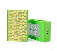 Bloque de lijado manual con dimensiones de 95 x 60 x 30 mm y grano 60 100 200 400 para tareas de modificación precisas (grano 200)