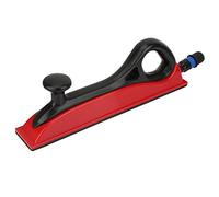 Bloque de Lijado Manual, Herramienta de Pulido Ergonómica con Extracción de Polvo, Bloque de Espuma para Lijar sin Polvo, Incluye Lija de Ante Perforada para Muebles Madera Piedra