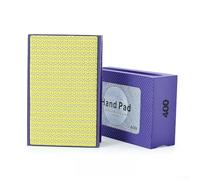 Bloque de lijado manual para detallar esquinas y bordes con progresión gradual de grano de 60 a 400 (grano 400)