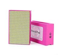 Bloque de lijado manual para detallar esquinas y bordes con progresión gradual de grano de 60 a 400 (grano 60)