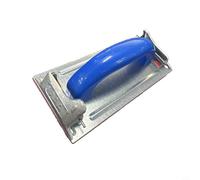 Bloque de lijadora de mano para lijado de paneles de yeso, soporte ergonómico abrasivo para carpintería con clips de metal, herramienta de pulido ligera para superficies planas de madera y metal (B)