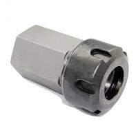 Bloque de mandril cuadrado ER25 ER32 ER40 de acero duro con asiento hexagonal ER for portaherramientas de máquina de corte de torno CNC(Hexagon,ER32)