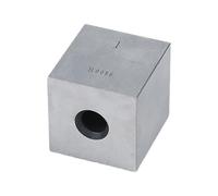 Bloque de medición rectangular de grado industrial con agujero central para evaluaciones estables de taller y laboratorio, bloque de calibre industrial para calibración