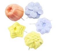 Bloque de molienda de dientes de hámster, juguetes para masticar piedra de calcio para animales pequeños | Piedra de calcio mineral para animales pequeños - 5 uds piedra de molienda de dientes de cone