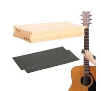 Bloque de molienda de radio de bajo bloque de guitarra, papel de lija de rayo de madera para guitarra | Radio bloque de molienda Bund nivelación agarre tablero guitarra herramienta con papel de lija