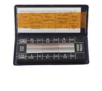 Bloque de muestra de prueba de rugosidad con 6 texturas estándar para evaluación industrial (molienda externa)