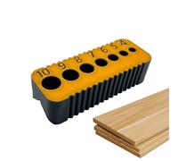Bloque De Perforación Para Agujeros Rectilíneos - Herramienta Para Carpintería - Guía De Perforación De Precisión | Para Carpinteros Y Amantes Del Bricolaje Soporte De Banco De Madera Estantería De