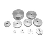 Bloque de pesas de calibración de acero inoxidable M1 2Cr13 (1 kg y 2 kg) de alta precisión for balanzas de laboratorio.(500g)