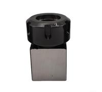 Bloque de pinza cuadrado ER25/ER32/ER40, herramienta de alta dureza, soporte de bloque de portabrocas de acero para máquina de grabado de torno CNC (ER32)