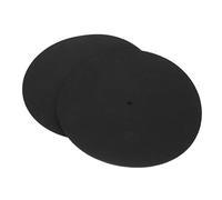 Bloque de placa de gramófono, accesorios rojos, alfombrilla protectora para discos de vinilo, almohadilla de protección para discos de vinilo, accesorios de tapicería, artículos decorativos para el