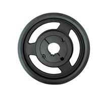 Bloque de polea rueda ranurada, 1 pieza industrial hierro fundido tipo V