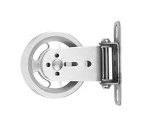 Bloque de polea simple: rueda de ppolea con cojinete silencioso para máquinas de ejercicio, rodillo tracción giratorio duradero, polea de resistencia industrial | Herramienta de elevación del equipo