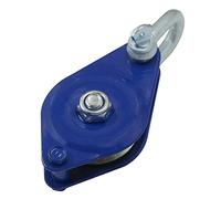 Bloque De Poleas ElevacióN CordóN - Polea Simple Cable Acero Inoxidable Dirigida Adecuado FáBricas Minas Agricultura EnergíA ConstruccióN Muelle Almacenamiento Carga Azul Capacidad 300kg