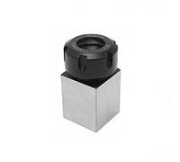 Bloque de portabrocas ER25, bloque de pinza cuadrada, soporte de herramientas de torno CNC de acero para sujeción rápida en máquinas CNC